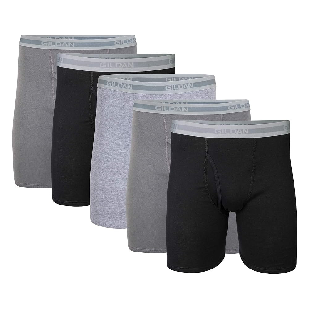 Gildan Men's Underwear Boxer Briefs, Multipack