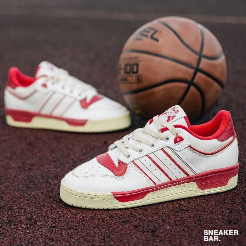 Adidas Original Rivalry Low 86 Men's Basketball Shoe White Sneaker