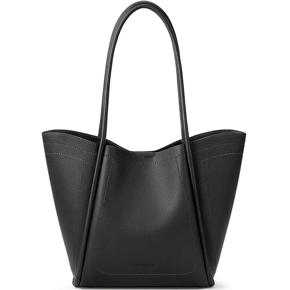 BOSTANTEN Purses for Women Trendy Travel Shoulder Bag Ladies Designer Tote Handbag 2025 Summer (11.4" x 3" x 12.2")