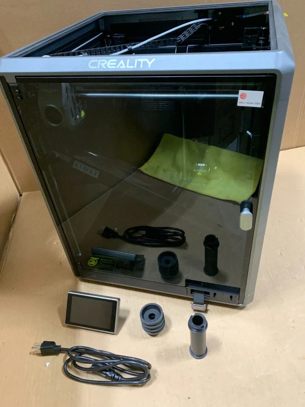 Unrepaired Creality K1 Max 3D Printer **For Parts Only Sold AS IS** Read