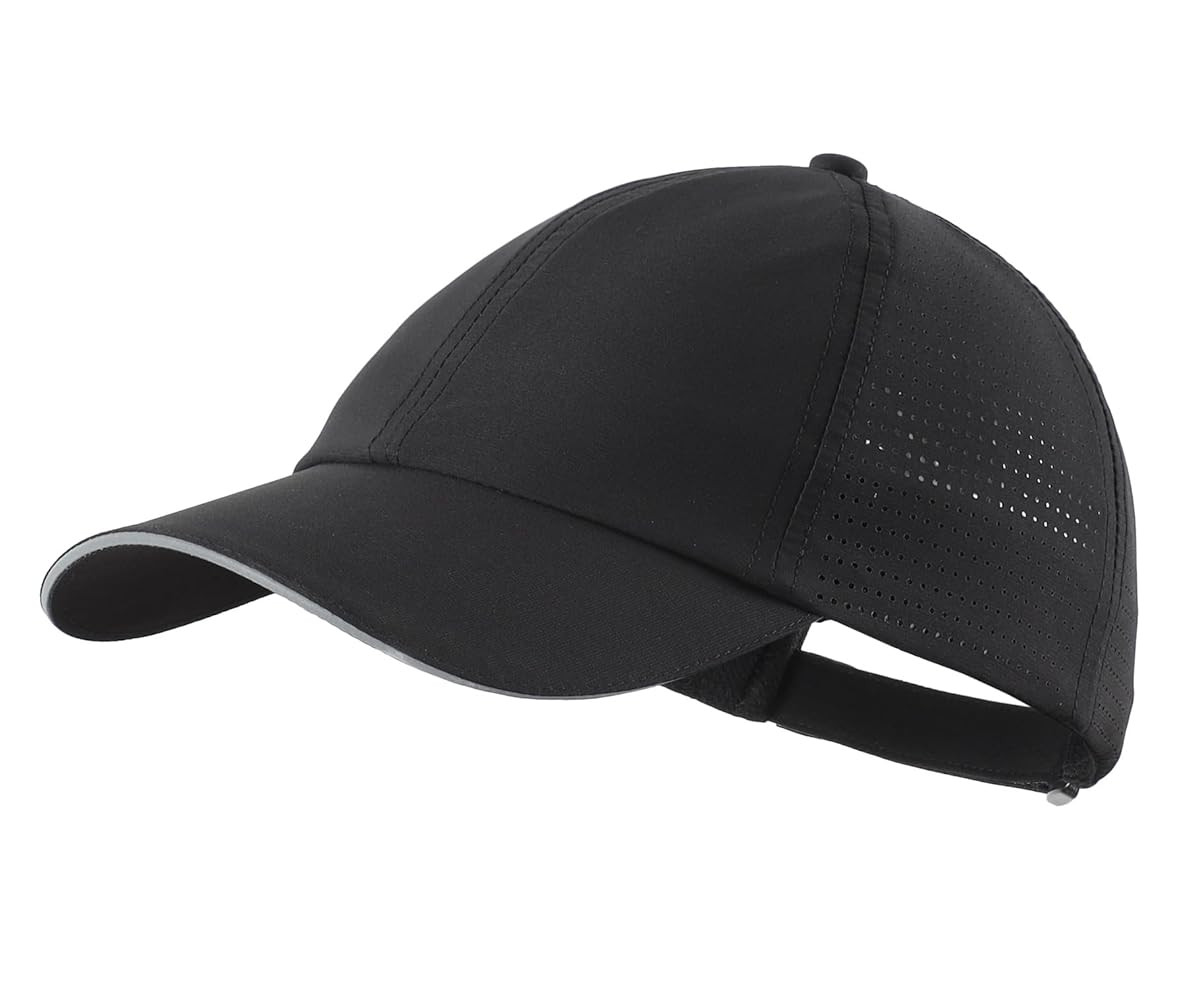 Reflective Water Repellent Quick Dry Airy UPF50+ Sun Hat for Men Women Outdoor Sports Baseball Caps Unisex