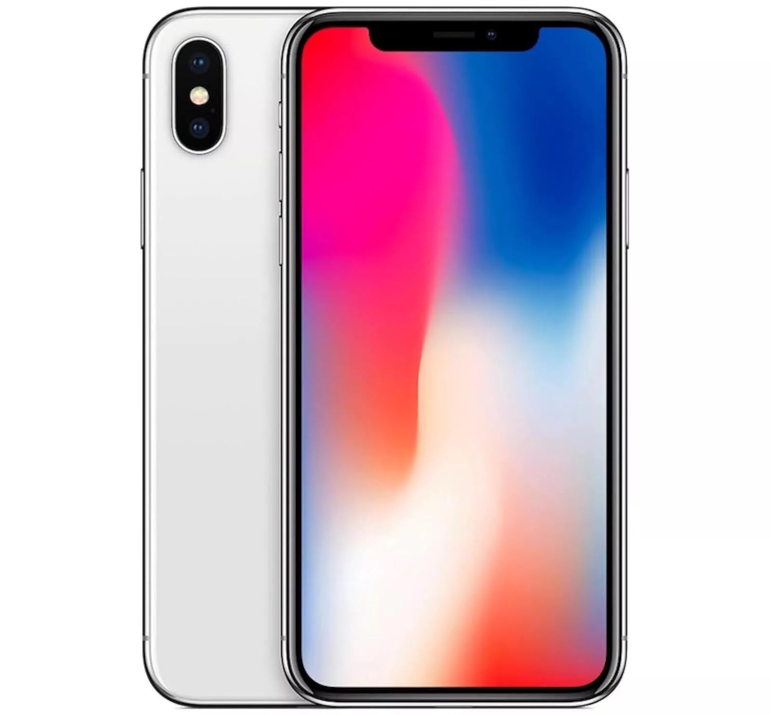 Apple iPhone X, 64GB Unlocked - Silver