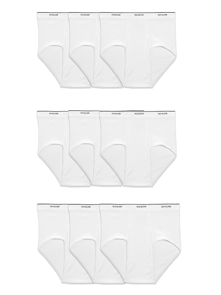 Fruit of the Loom Men's Underwear Briefs, Tag Free & Moisture Wicking, Assorted Color Multipacks