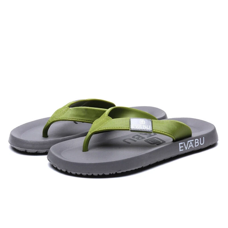 Men Summer Beach Sandals Thongs Casual Water Shoes Flip Flops Walking Holiday