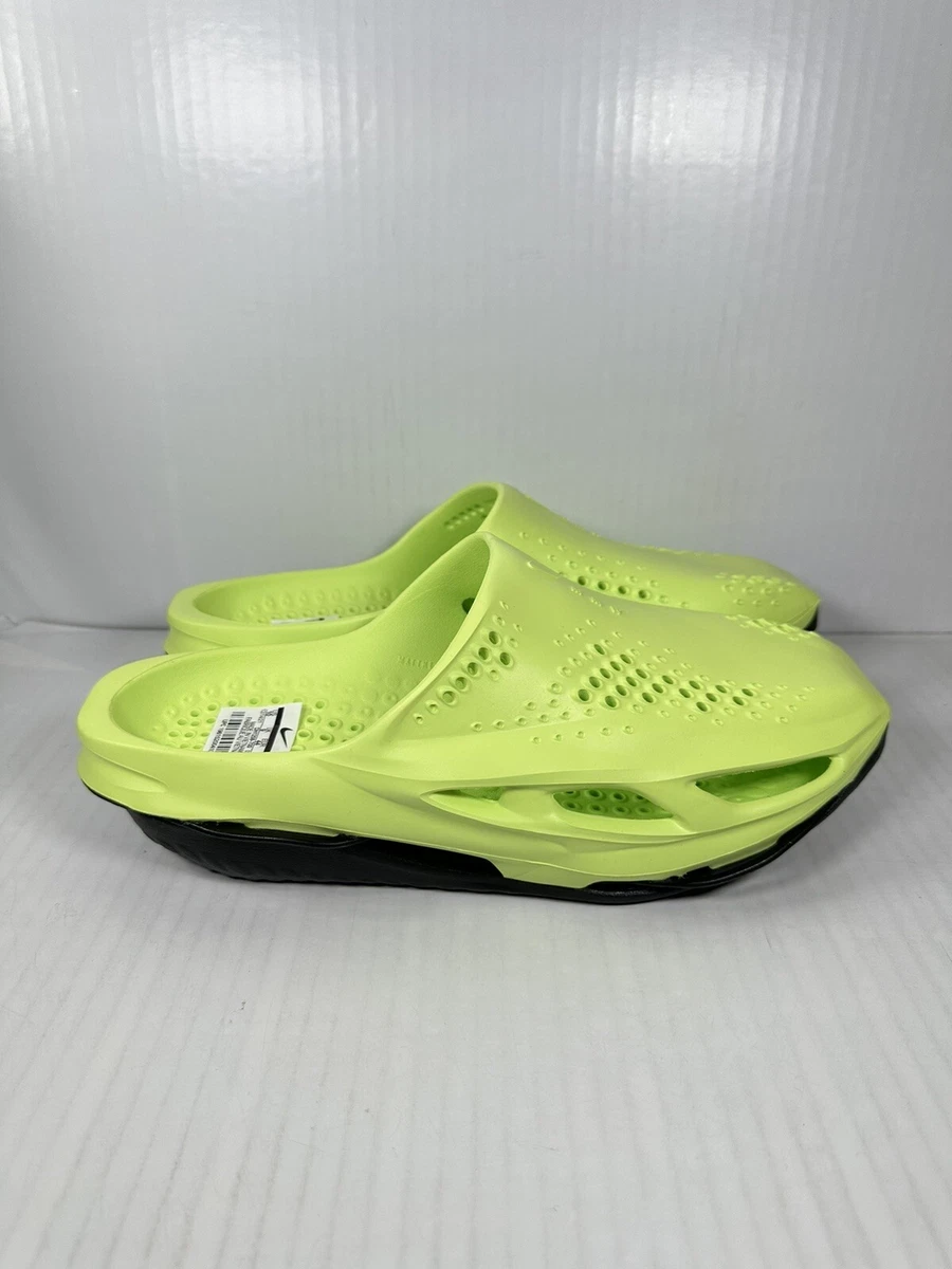 Size 10 Nike x MMW 005 Slides Men’s Volt/Black DH1258-700 NEW