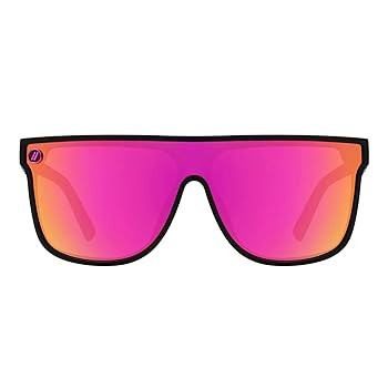 Blenders Eyewear SciFi – Polarized Sunglasses – Single-Lens with a Flat-Top Design – 100% UV Protection – For Men & Women