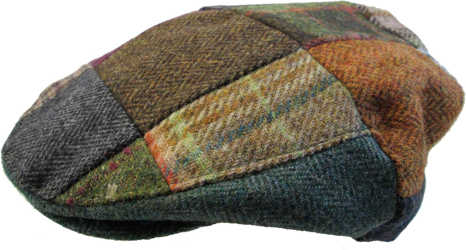 Irish Newsboy Flat Cap for Men Made in Ireland, 100% Irish Wool