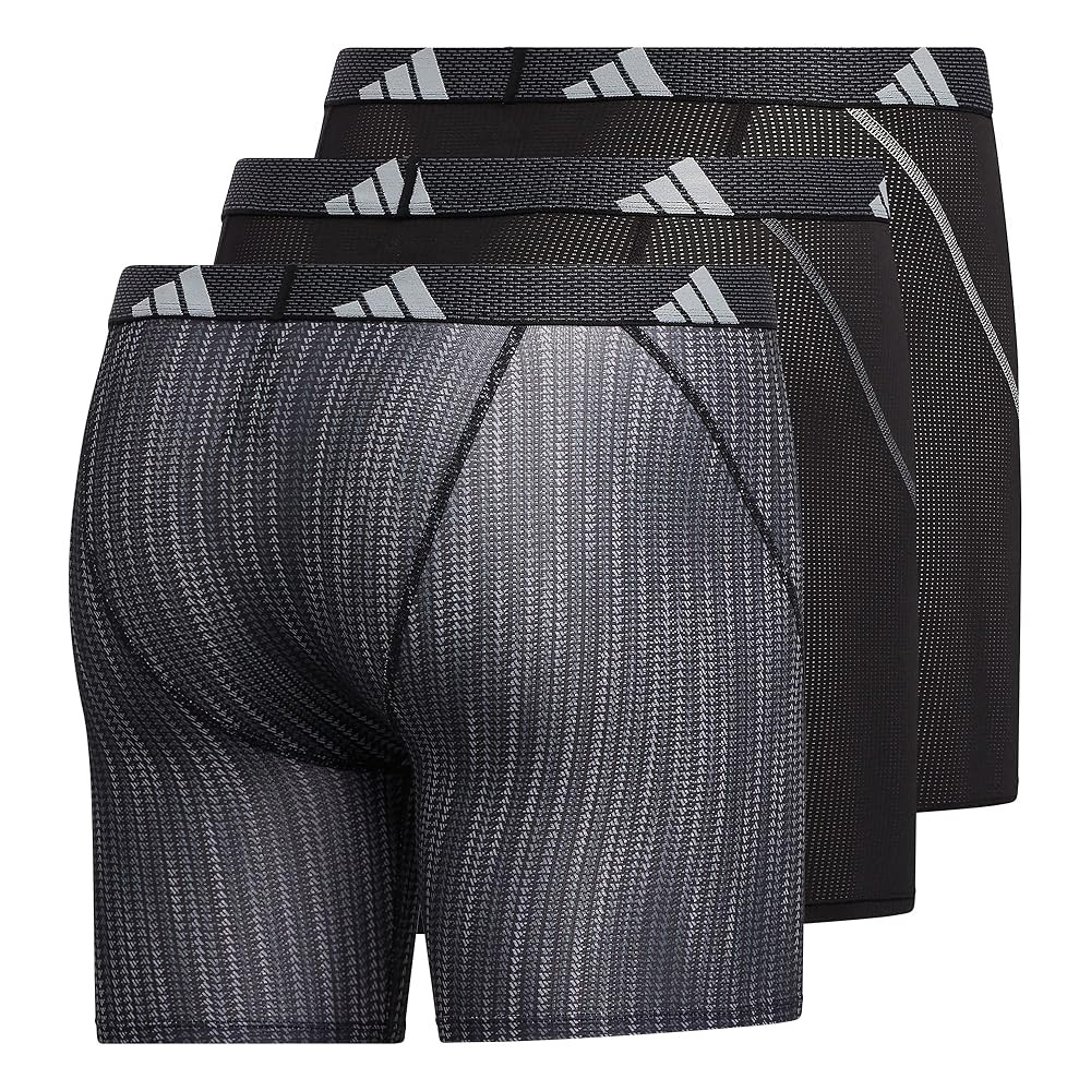 adidas Men's Sport Performance Mesh Boxer Brief Underwear (3-Pack) adidas Men's Sport Performance Mesh Boxer Brief Underwear (3-Pack)     No spoken audio M Sport Performance Mesh 3Pk Boxer Briefad