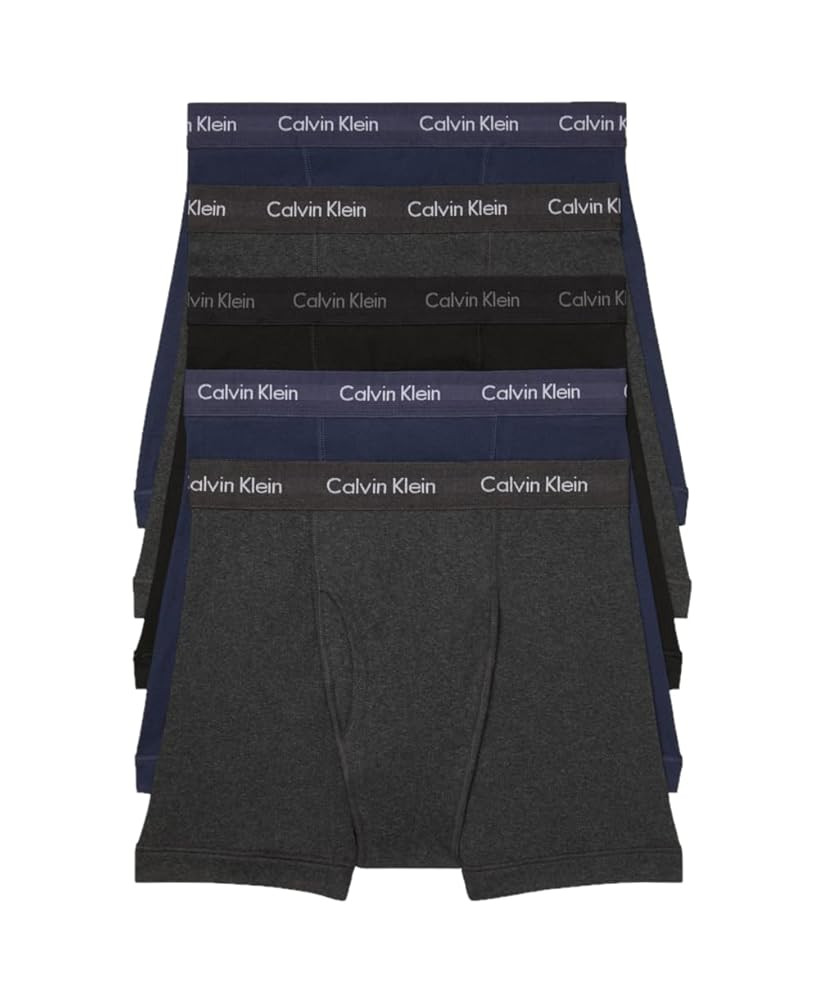 Calvin Klein Men's Cotton Classics 5-Pack Boxer Brief