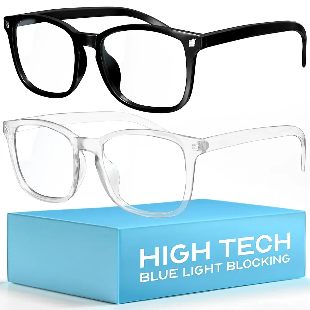 Light Glasses - Advanced 99% Blue Light Blocking Computer Glasses - Anti Eyestrain & UV Glare Protection