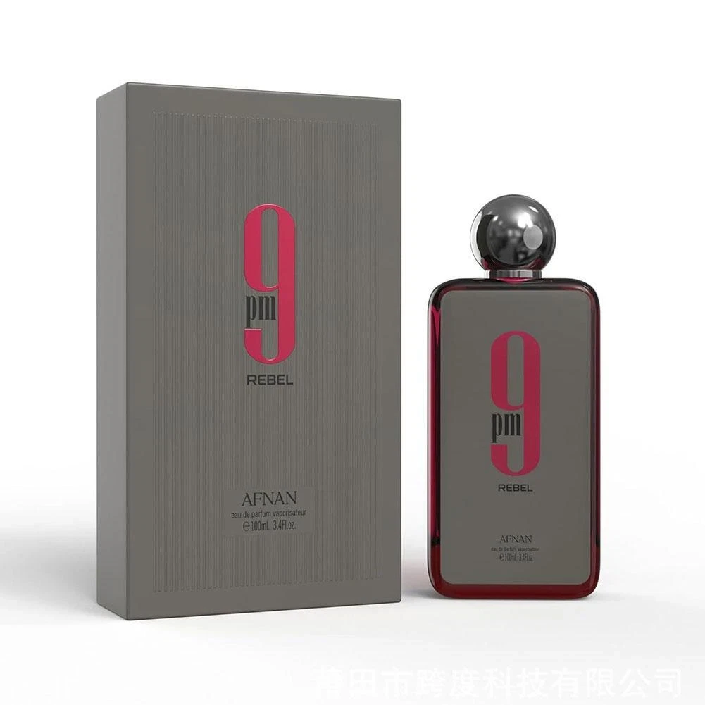 Afnan 9 PM REBEL Unisex Middle-Eastern Men's and Women's Perfume 100ml~-