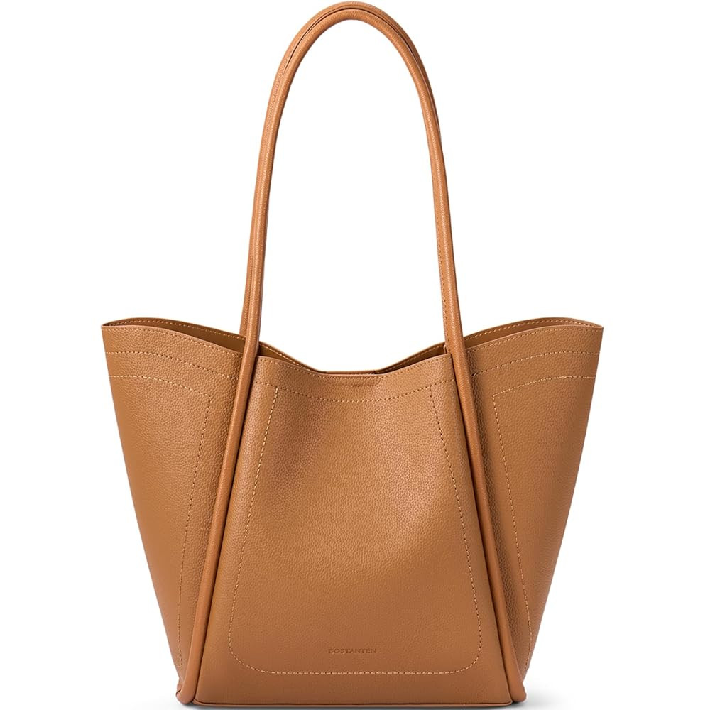 BOSTANTEN Purses for Women Trendy Travel Shoulder Bag Ladies Designer Tote Handbag 2025 Summer (11.4" x 3" x 12.2")