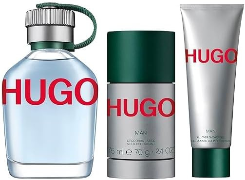 Hugo Boss Hugo Man Eau de Toilette – Fresh Aromatic Cologne – With Notes of Green Apple & Fir Balsam – Long Lasting Fragrance for Everyday Wear – Luxury Perfume for Men