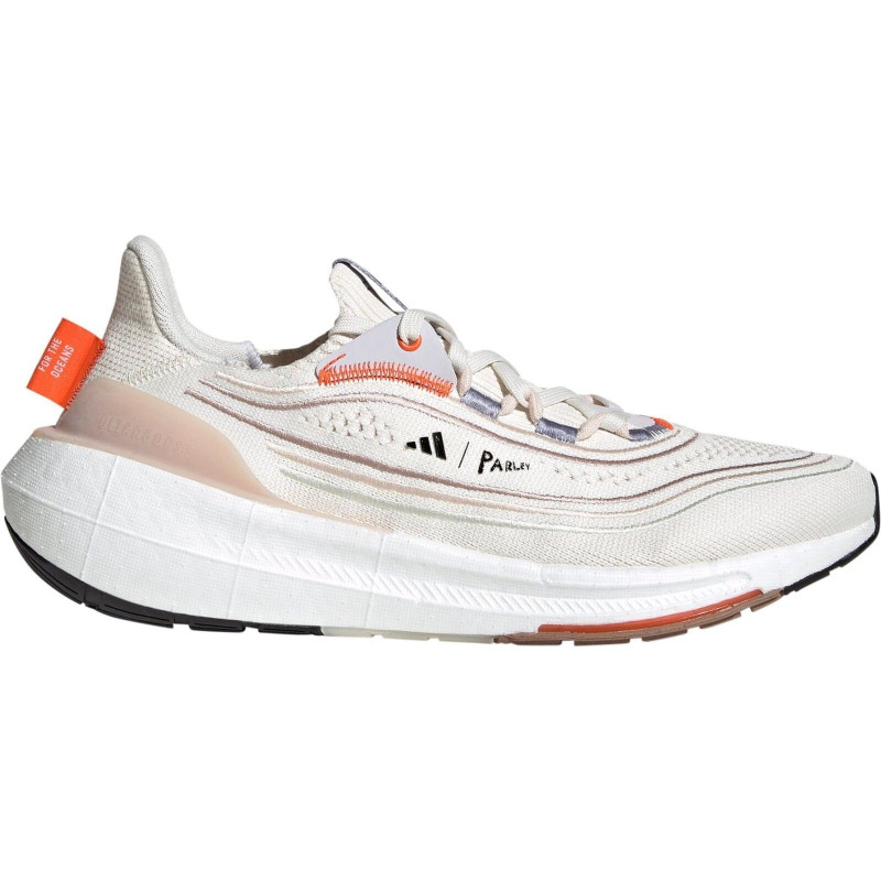 adidas Ultra Boost Light X Mens Running Shoes White Cushioned Comfort Trainers