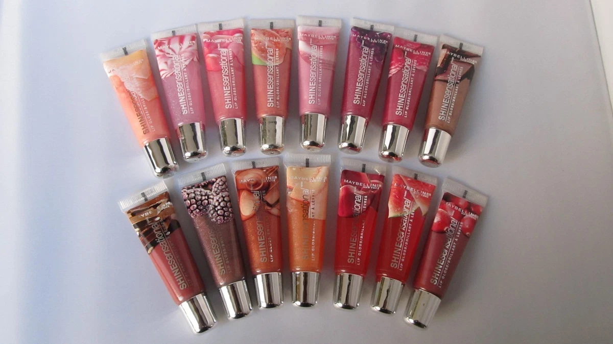 Maybelline Shine Sensational Lip Gloss - Choose Your Color - New