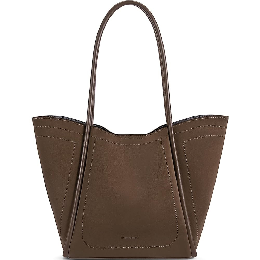 BOSTANTEN Purses for Women Trendy Travel Shoulder Bag Ladies Designer Tote Handbag 2025 Summer (11.4" x 3" x 12.2")