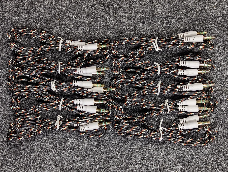 AUX Cable CLEARANCE 10 PACK 3FT 3.5mm Male to Male Stereo Audio CLOSEOUT