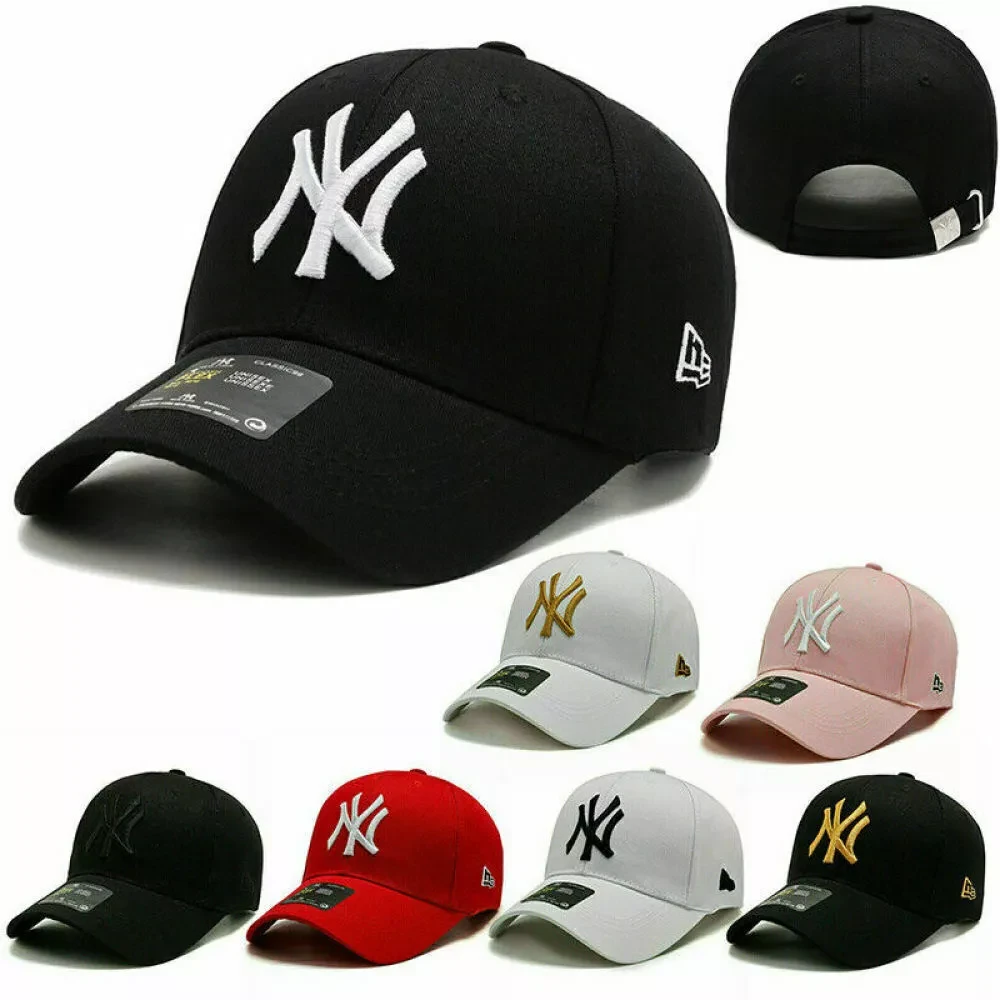 UK Unisex New York NY Yankees Baseball Men Women Hat Sport Snapback Cap Cotton