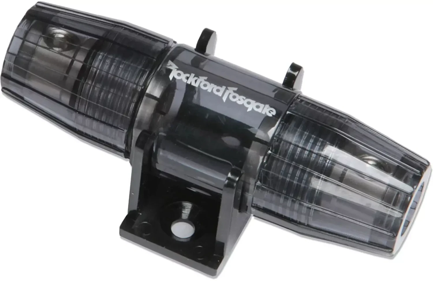 Rockford Fosgate RFFAGU Inline AGU Fuse Holder w/ Plastic Mounting Bracket
