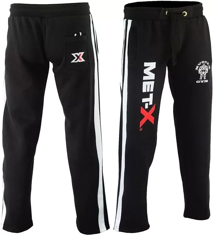 Met-X Fleece Joggers Track Suit Running Sports Wear Gym And Training Gear Bottom