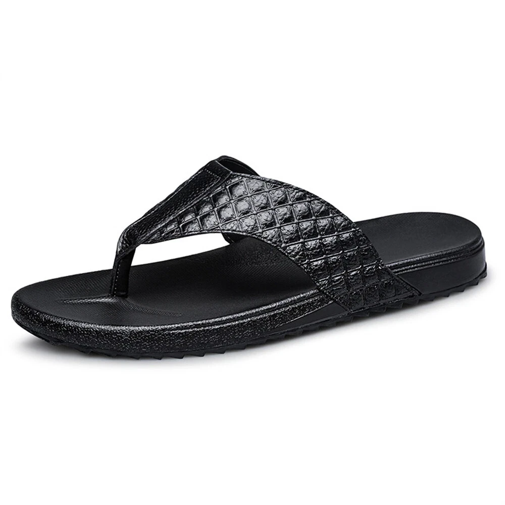 Men's Beach Sandals, Water Resistant Flip Flops