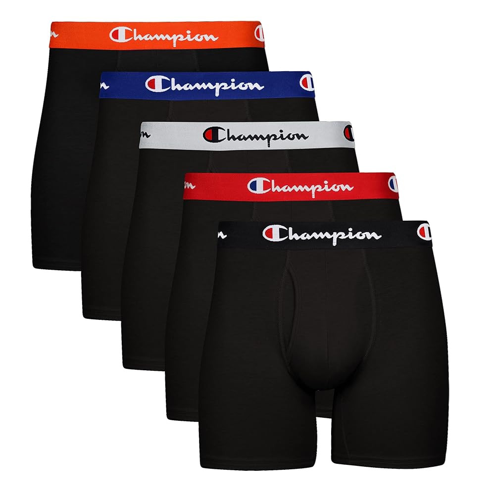 Champion Men's Everyday Cotton Stretch Boxer Briefs
