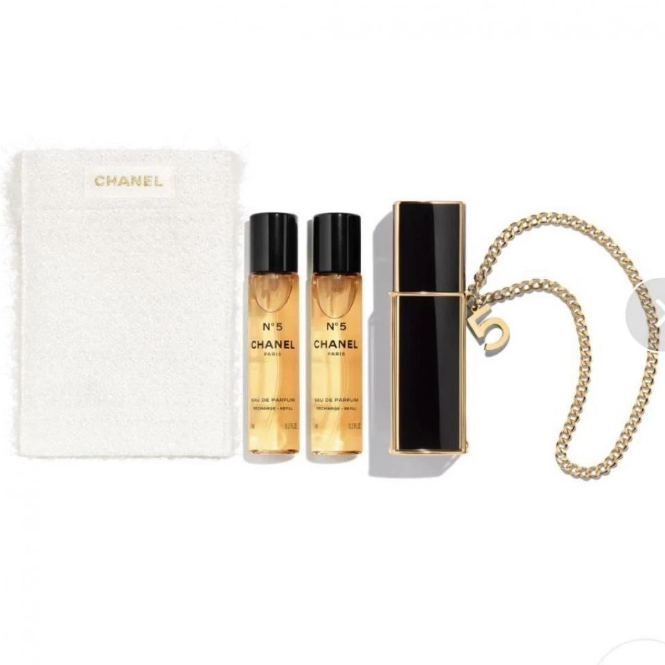 CHANEL Authentic 2024 Chanel No. 5 Eau De Parfum Holiday Fragrance Set - NEW