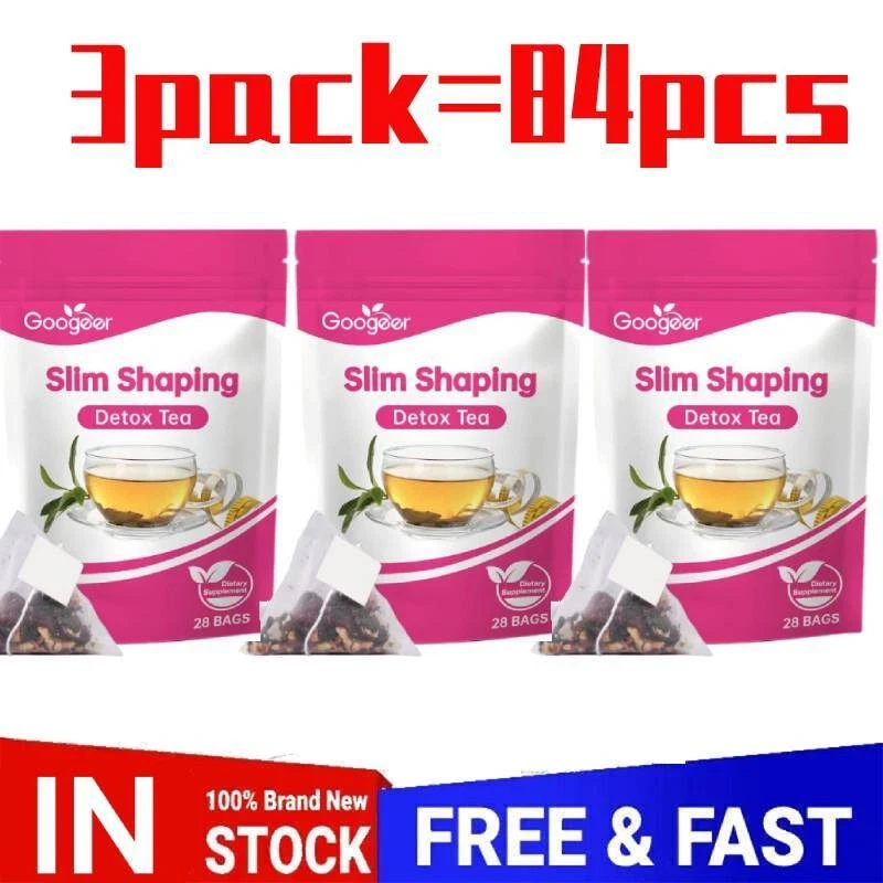 Detox Tea All-Natural,Supports Healthy Weight,Helps Reduce Bloating 3X=84PCS