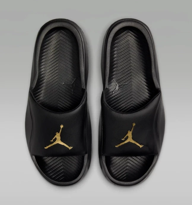 Nike Jordan Franchise Gold Multi Size US Mens Slides Shower Shoes Flip Flops