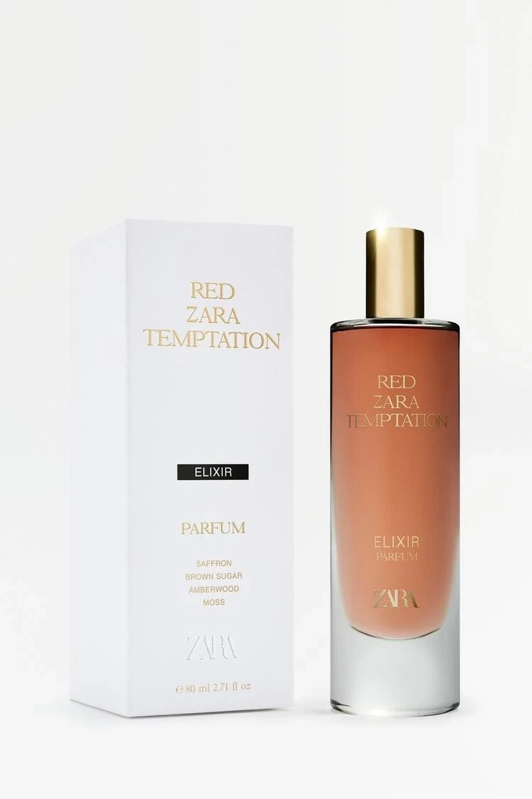 ZARA Red Temptation Elixir Parfum Women Fragrance Perfume 80ml 2.7 oz New