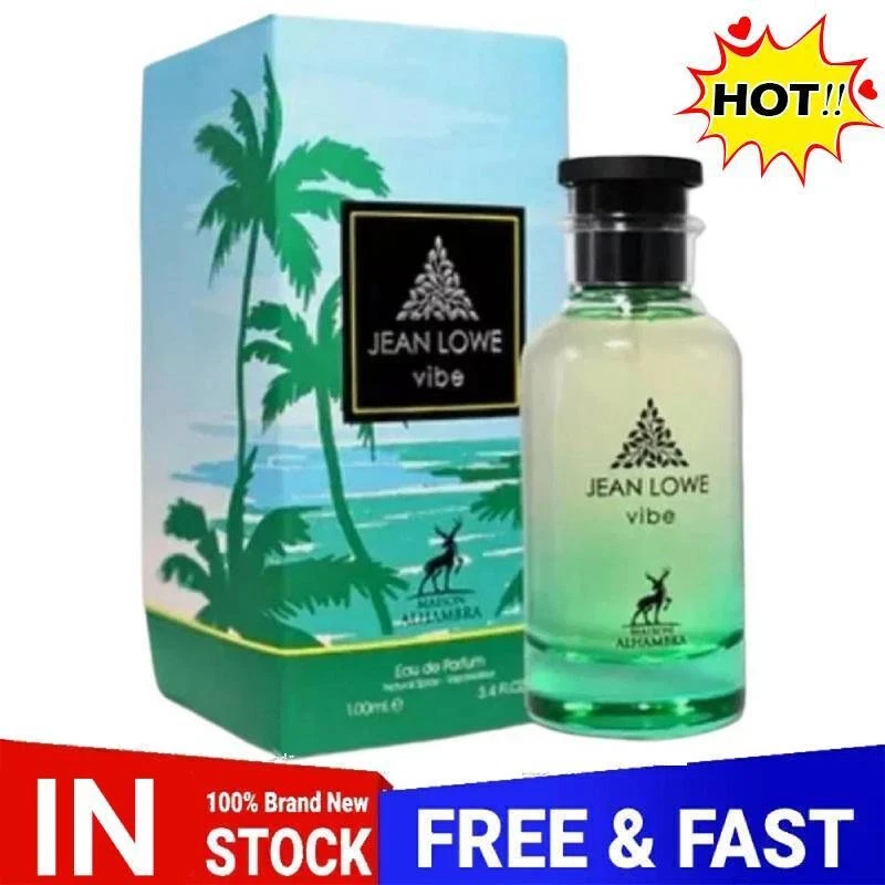 Jean ~Lowe Vibe-EDP Perfume By Maison 100 MLHot New Super Rich Niche--