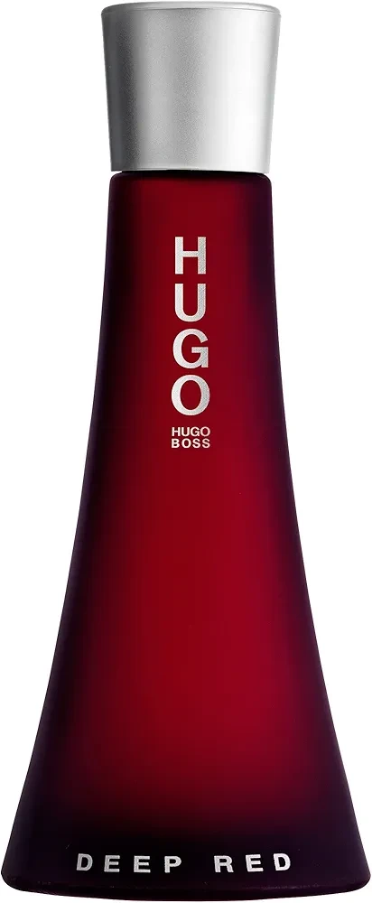Hugo Boss Deep Red Eau de Parfum – Women's Ambery Perfume – With Notes of Blackcurrant, Freesia, Sandalwood & Vanilla – Long Lasting Fragrance