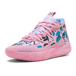 PUMA Men's Mb.03 Kid Super Basketball Shoes