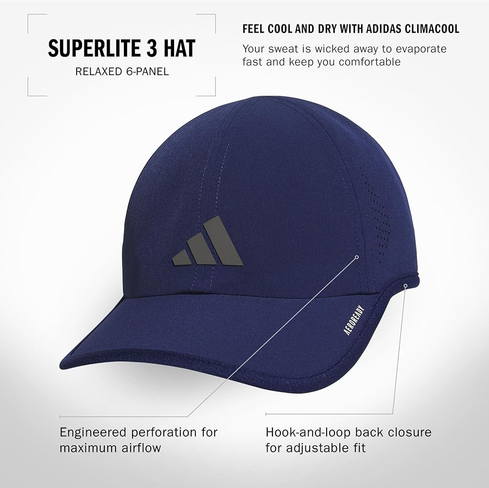 adidas Men's Superlite Relaxed Adjustable Performance Cap