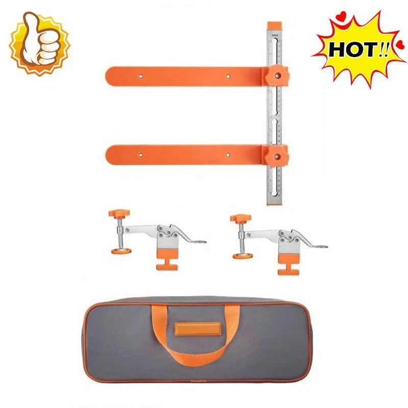 Drawer Slide Installation Jig Kit,Precision CabinetHardware Jig withToggleClam p