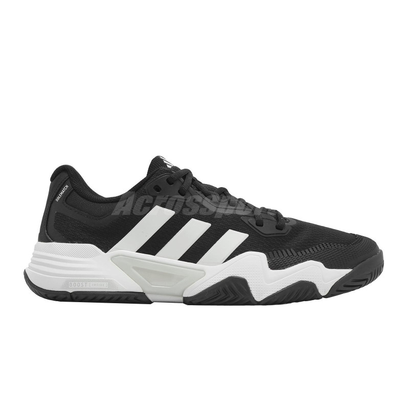 adidas Solematch Control 2 M Black White Silver Metallic Men Tennis Shoes